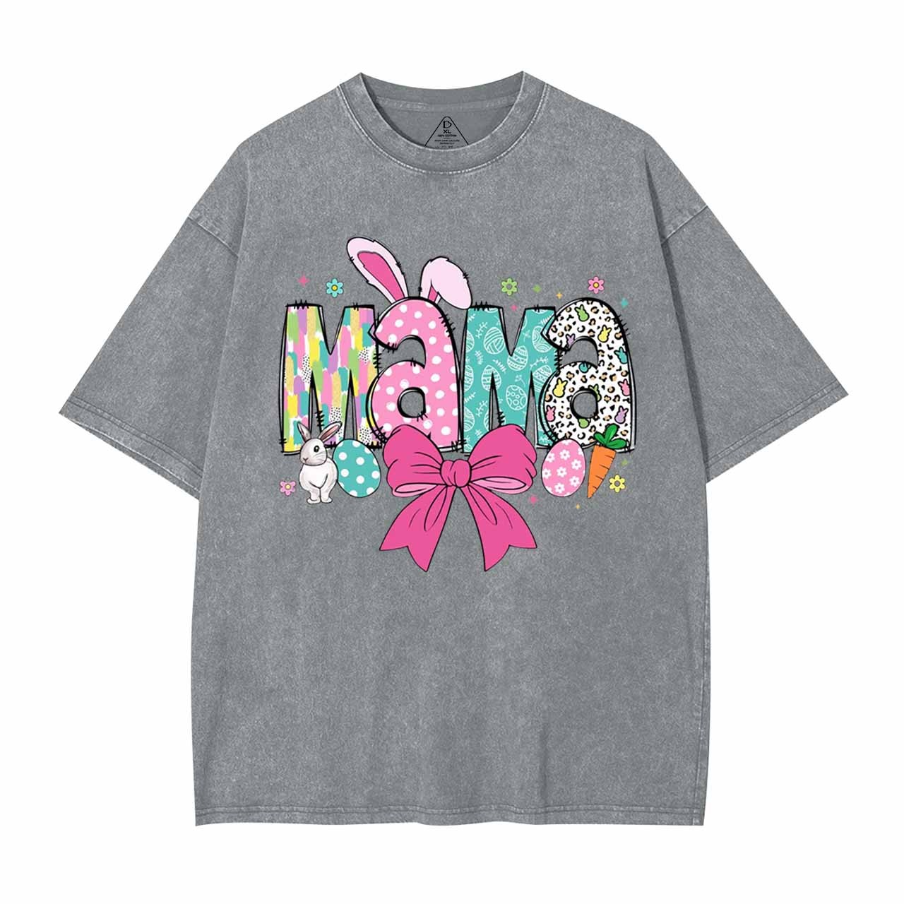 Easter Mama Washed T-Shirts