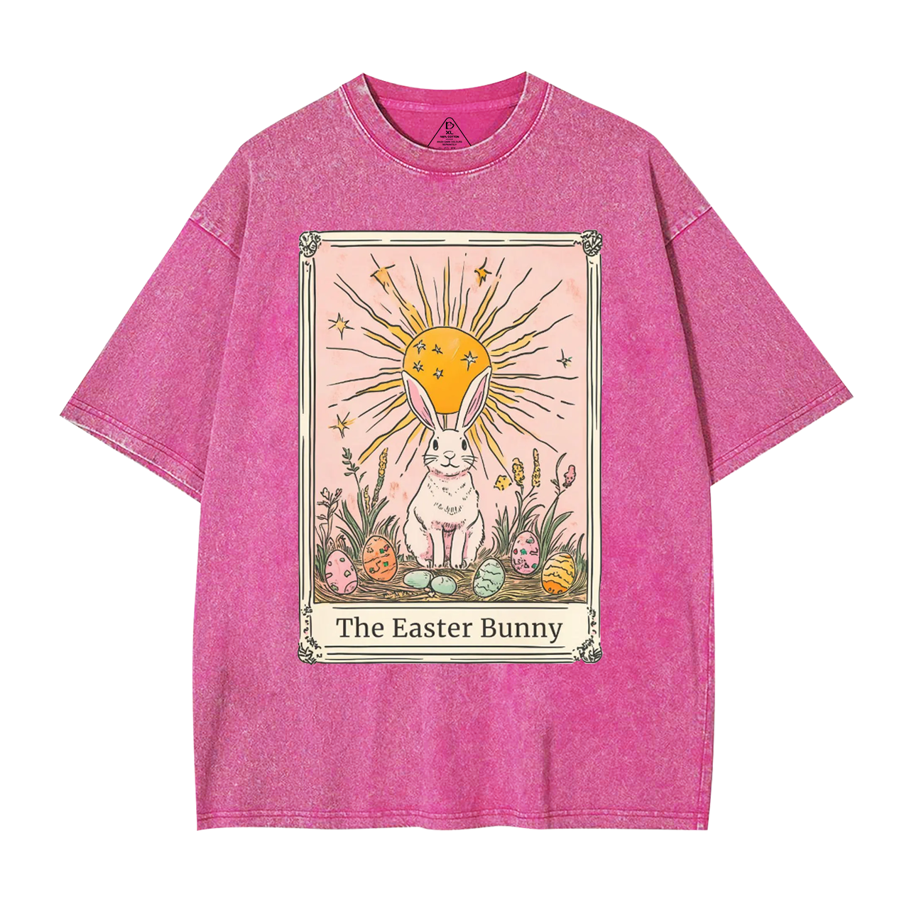 Retro Rabbit Mama Washed T-Shirts