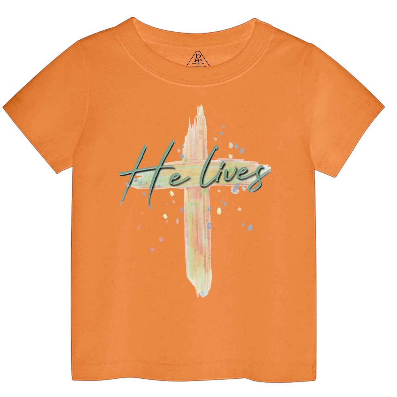 He Lives Natural Toddler&Kid's Tees Beepumpkin