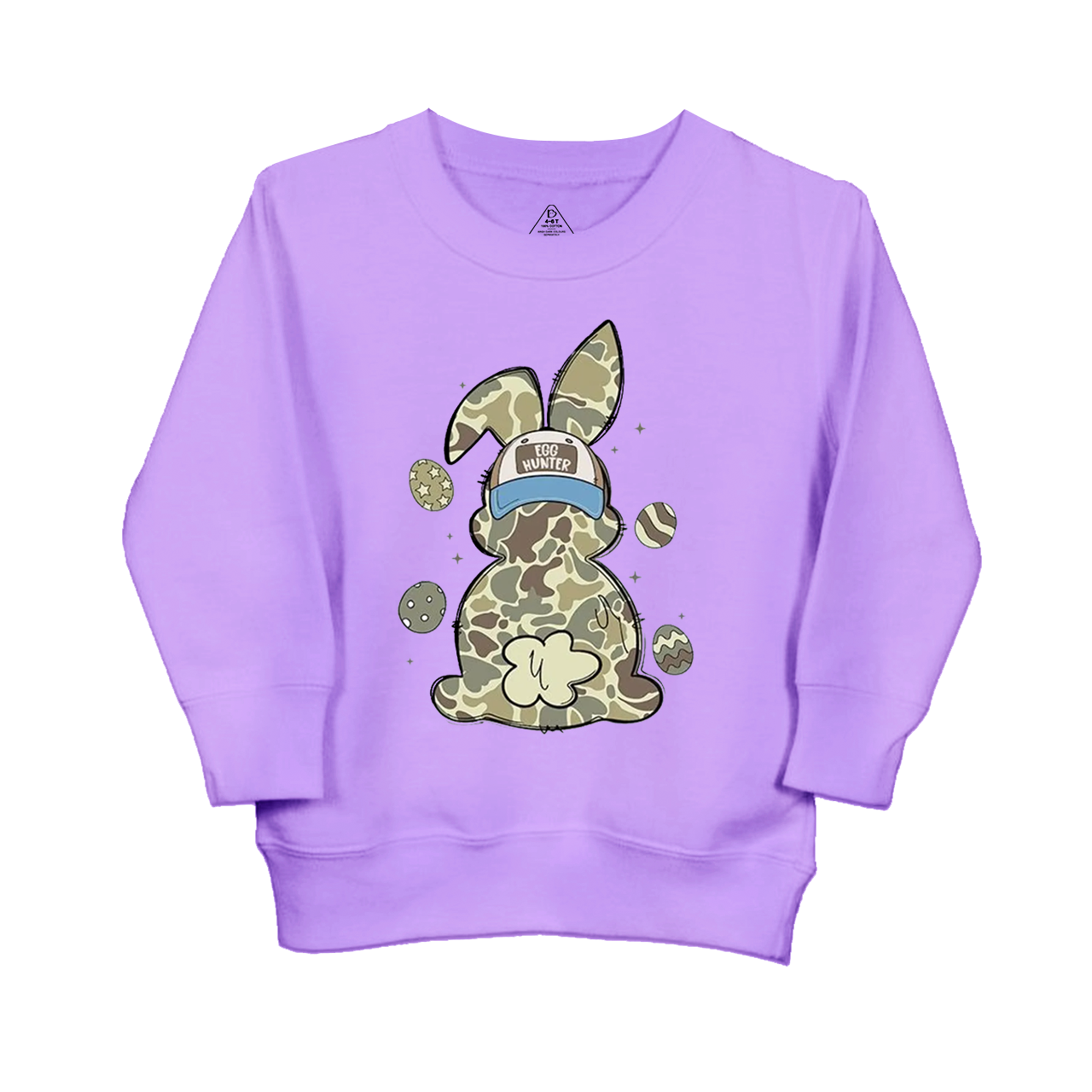 Egg Hunter Bunny Kid's Sweatshirt