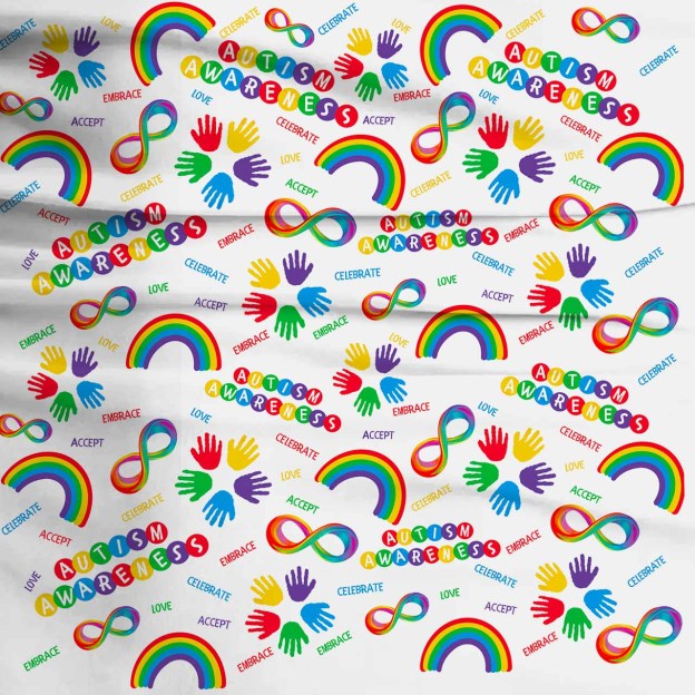 Autism Awareness Two-Piece Pajama Set For Kids