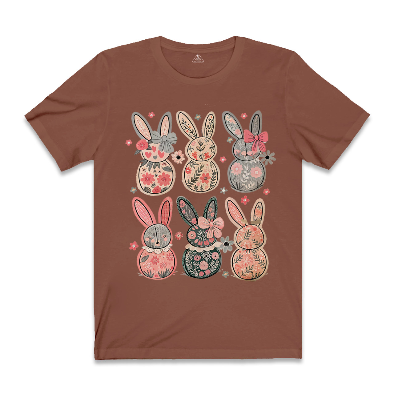 Coquette Easter Bunny Floral Mama T-Shirts