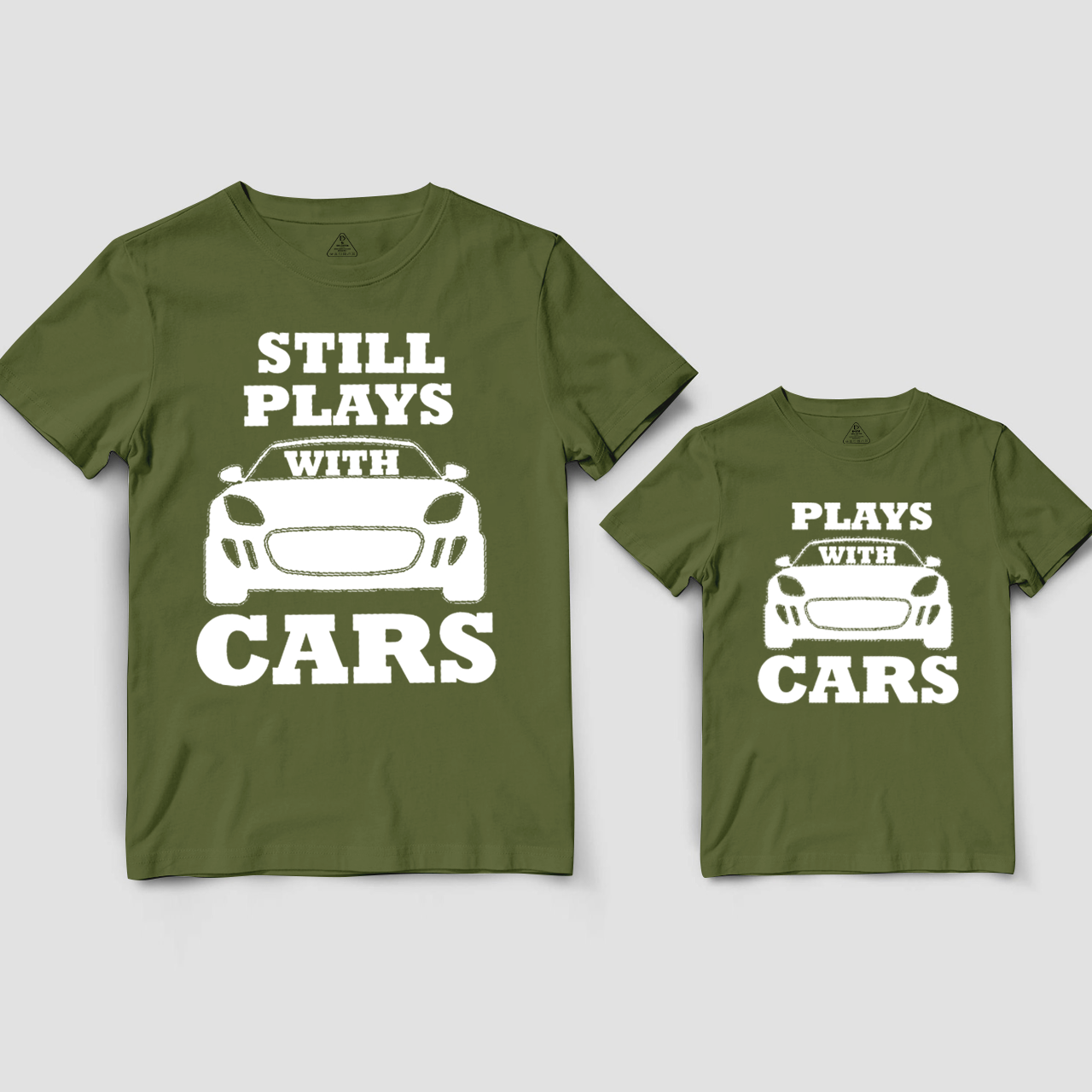 Still Plays With Cars Dad&Me Matching Shirts 