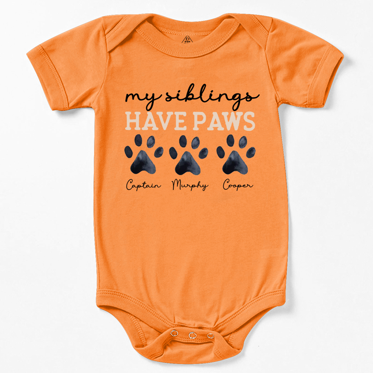 Sibling Dog Bodysuit Beepumpkin