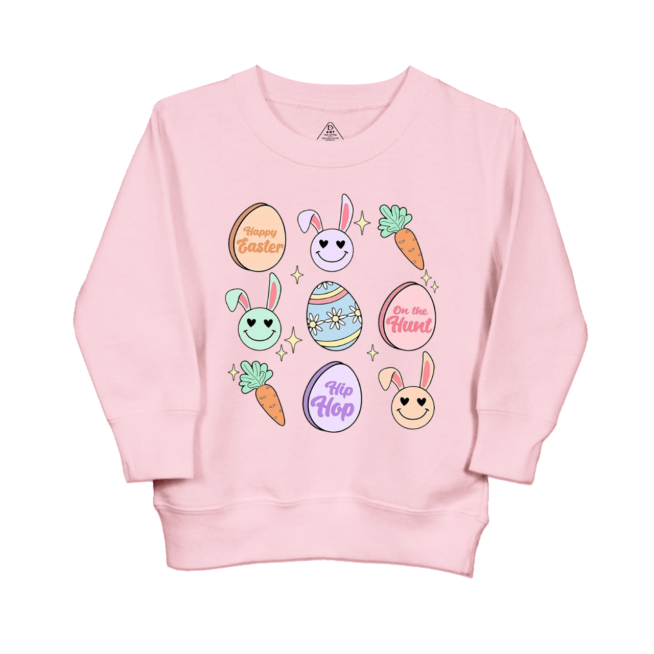 Smiley Bunny Kid's Sweatshirt