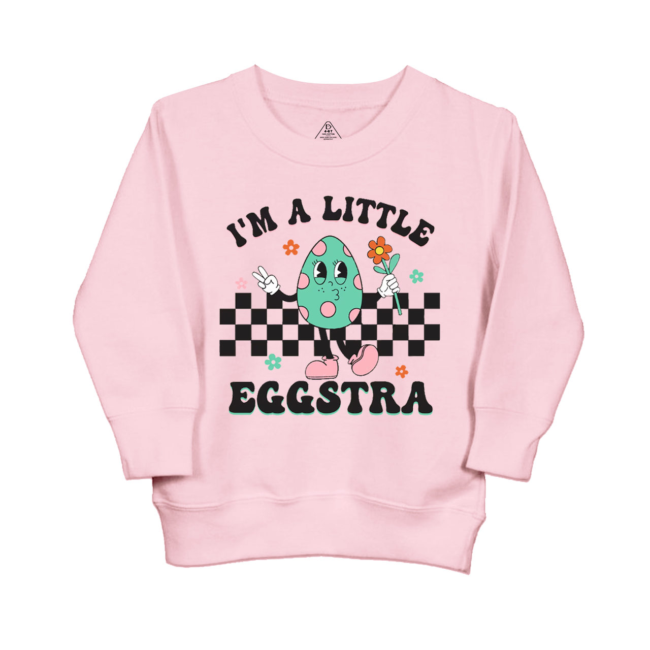 I'm A Little Eggstra Kid's Sweatshirt