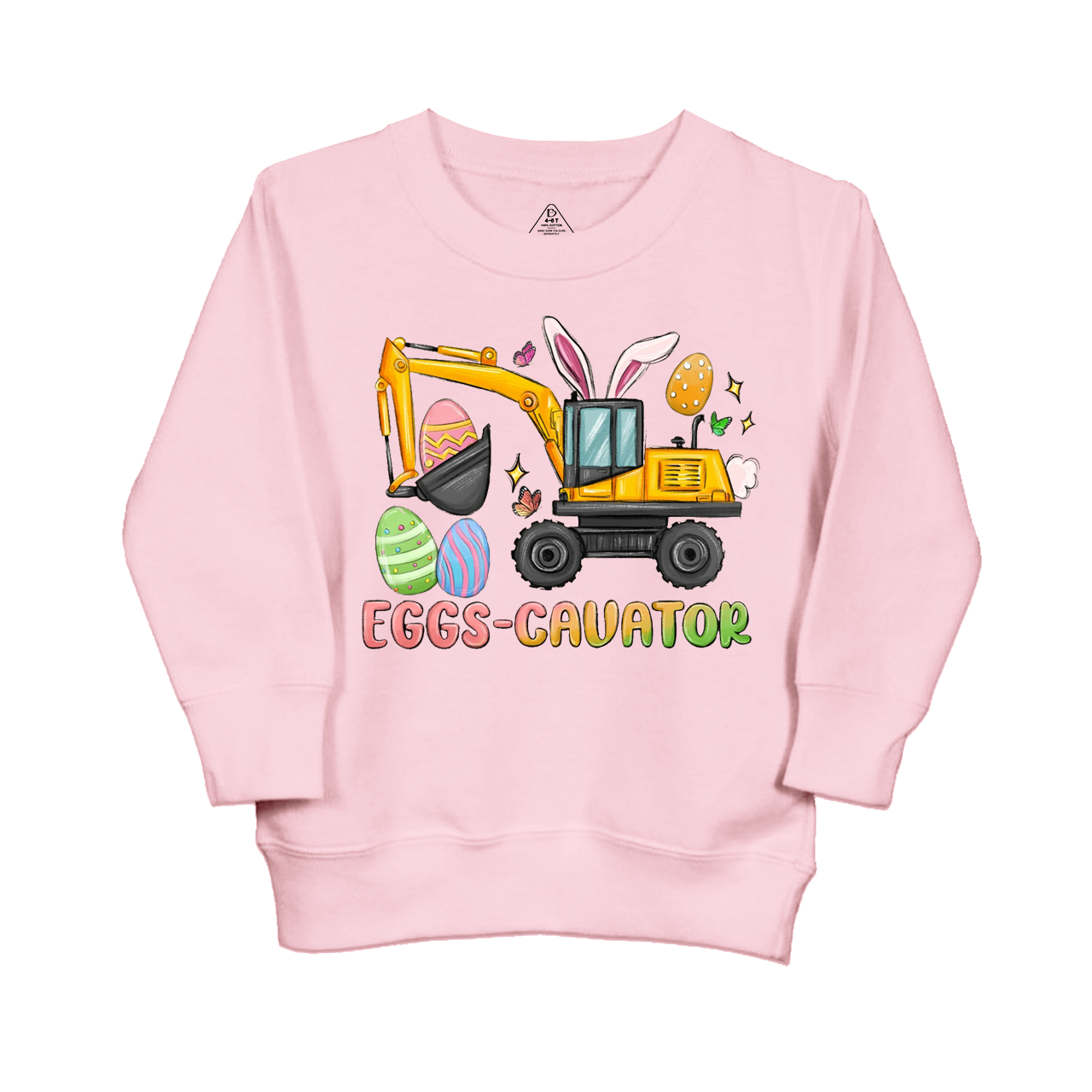 Eggs Cavator Easter Kid's Sweatshirt