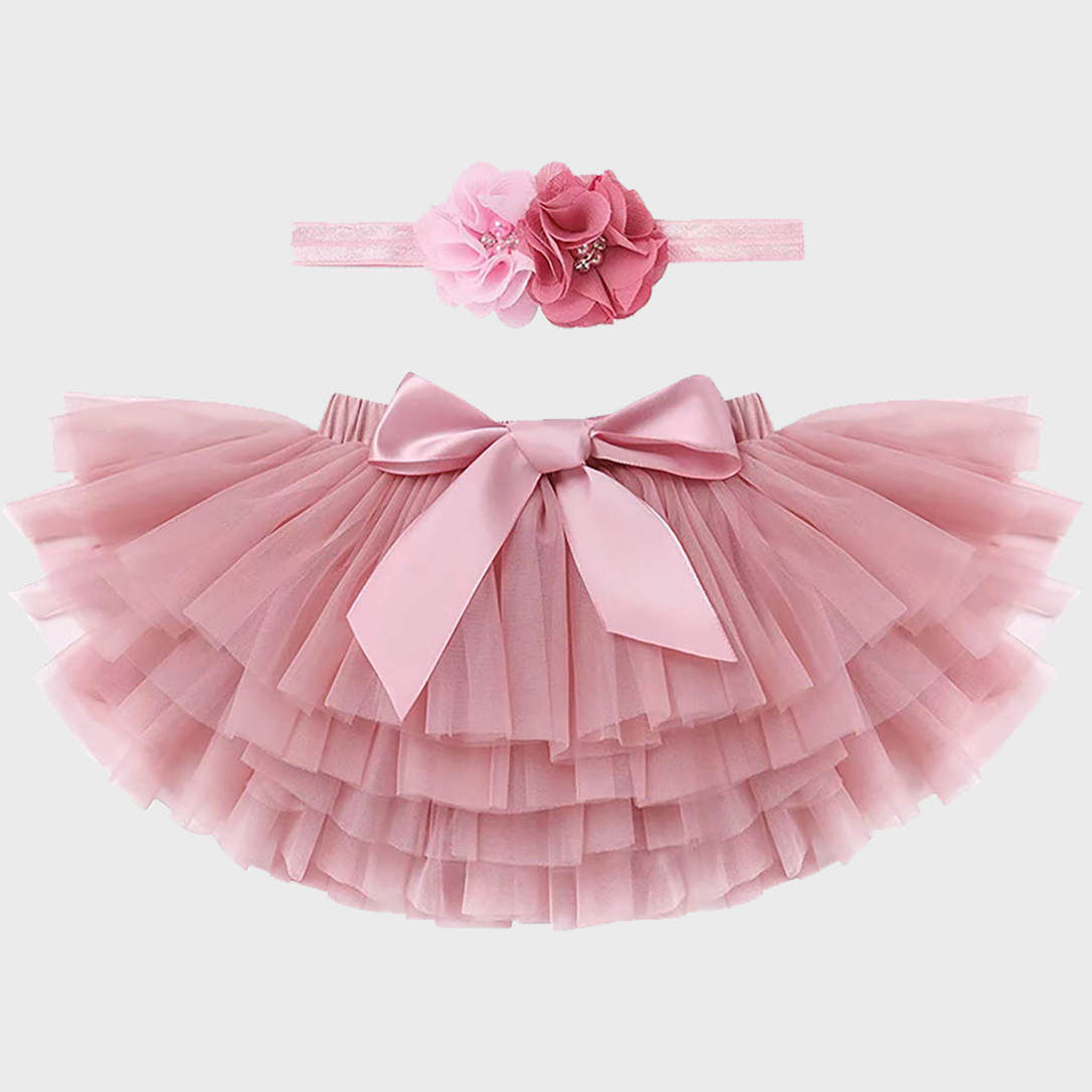 Tulle Tutu Skirt Outfit Sets