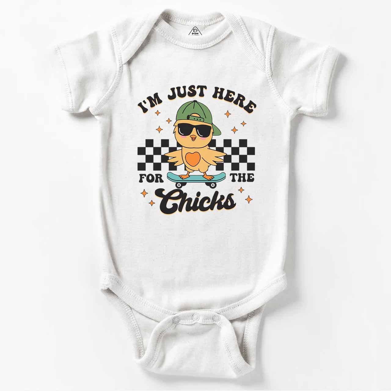 I’m Just Here for the Chicks Bodysuit Beepumpkin