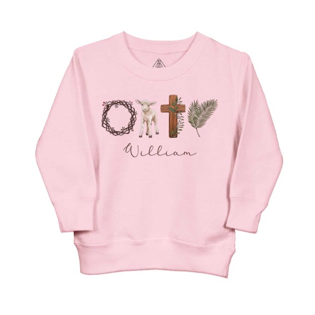 True Story He Is Risen Easter Kid's Sweatshirt