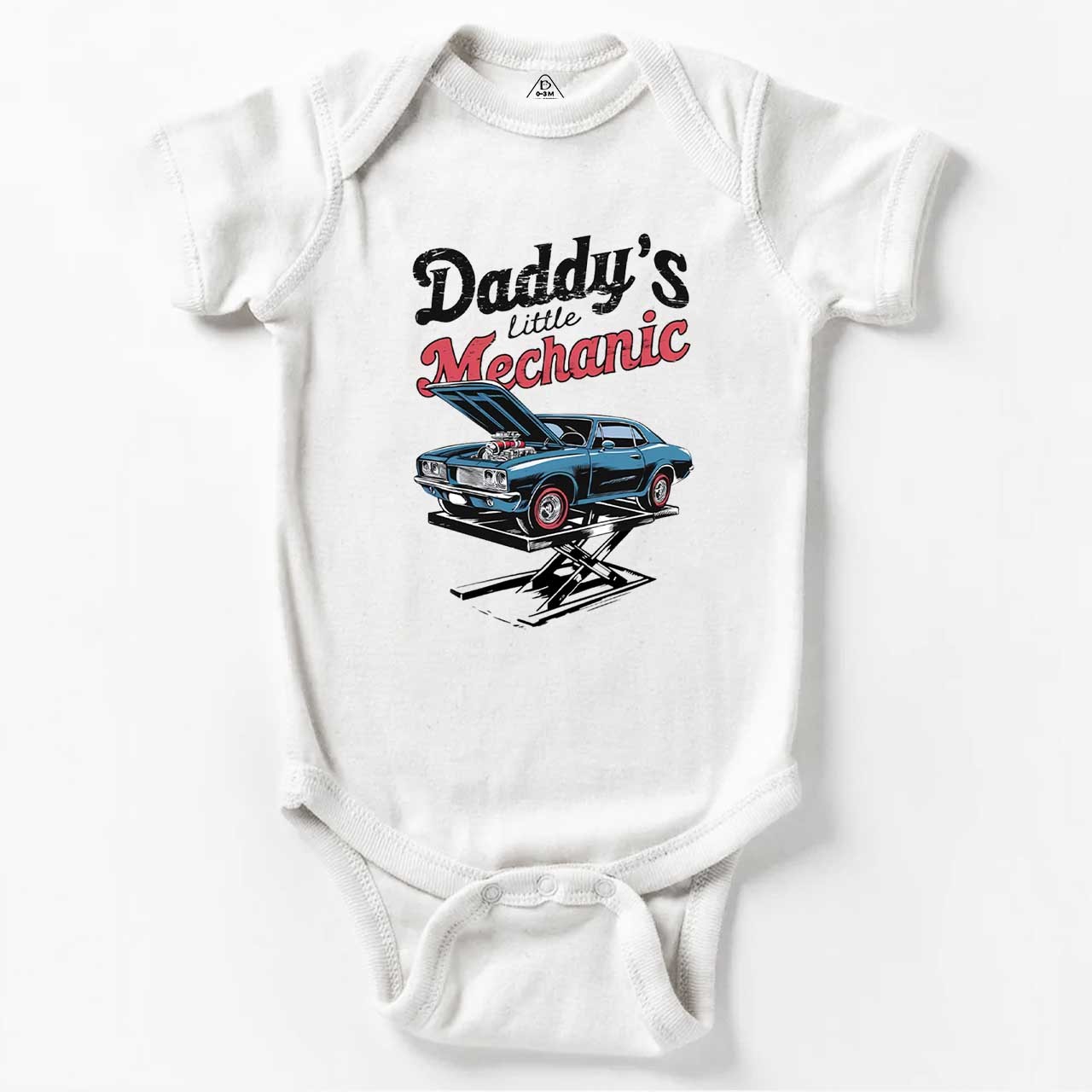Daddy's Little Mechanic Bodysuit Beepumpkin