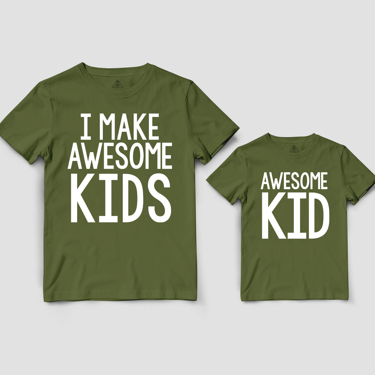 I Make Awesome kids Matching Dad& Me Shirts