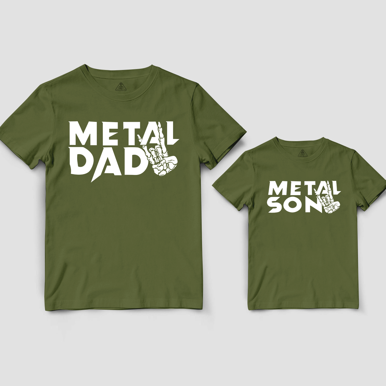 Heavy Metal  Dad&Me Matching Shirt