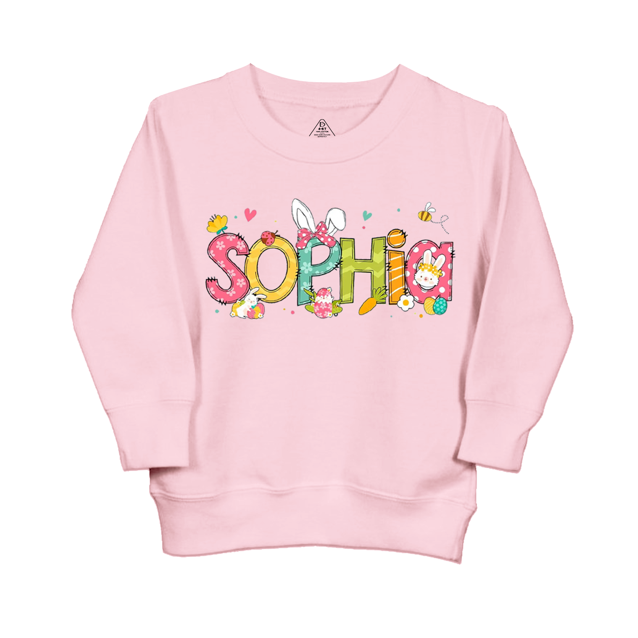 Personalized Name Kids Easter Sweatshirt