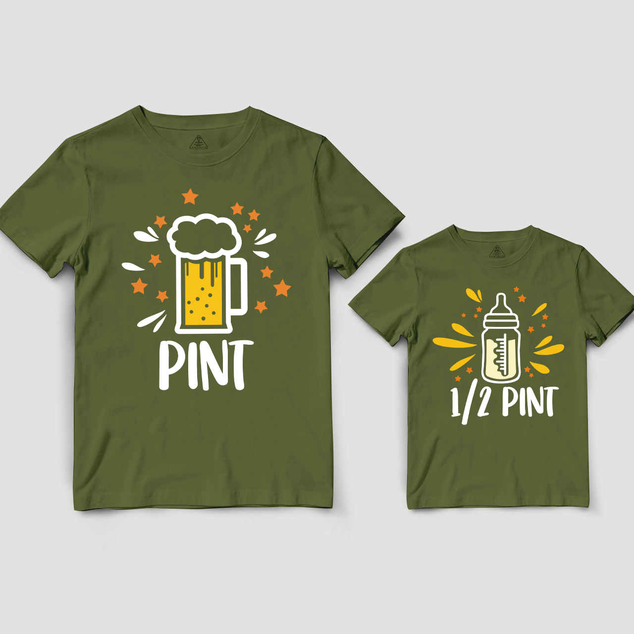 Pint Beer Matching Dad and me Gift Shirt