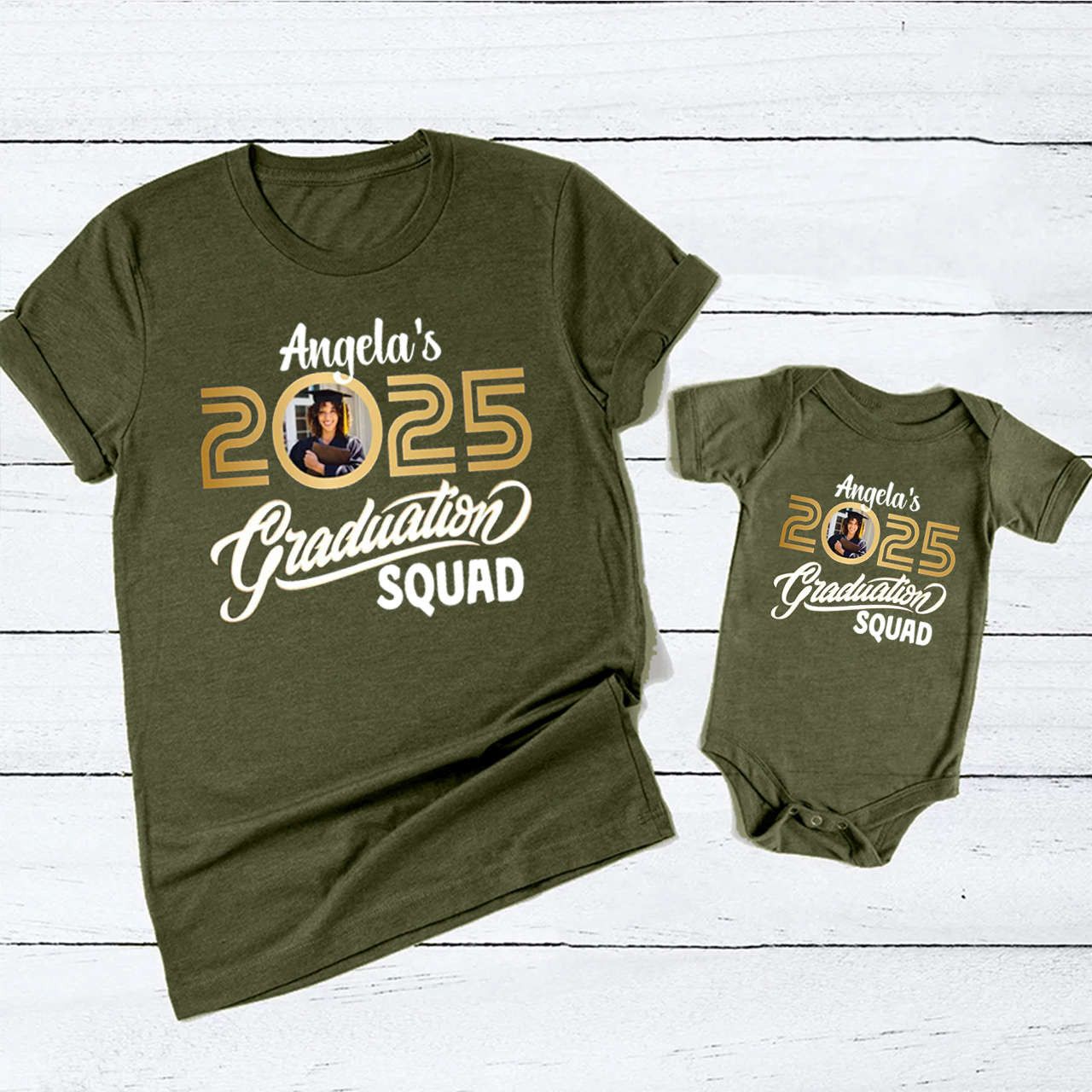 Personalized Photo Graduation 2025 Shirts