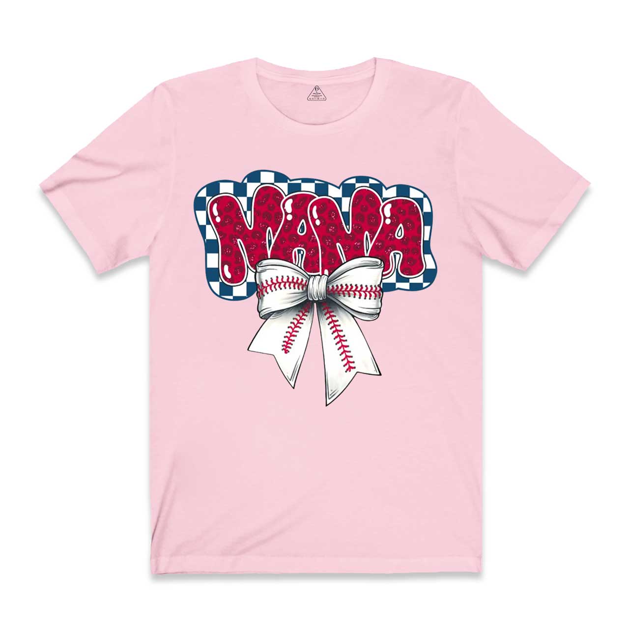 Baseball Bubble Leopard Mama T-Shirts