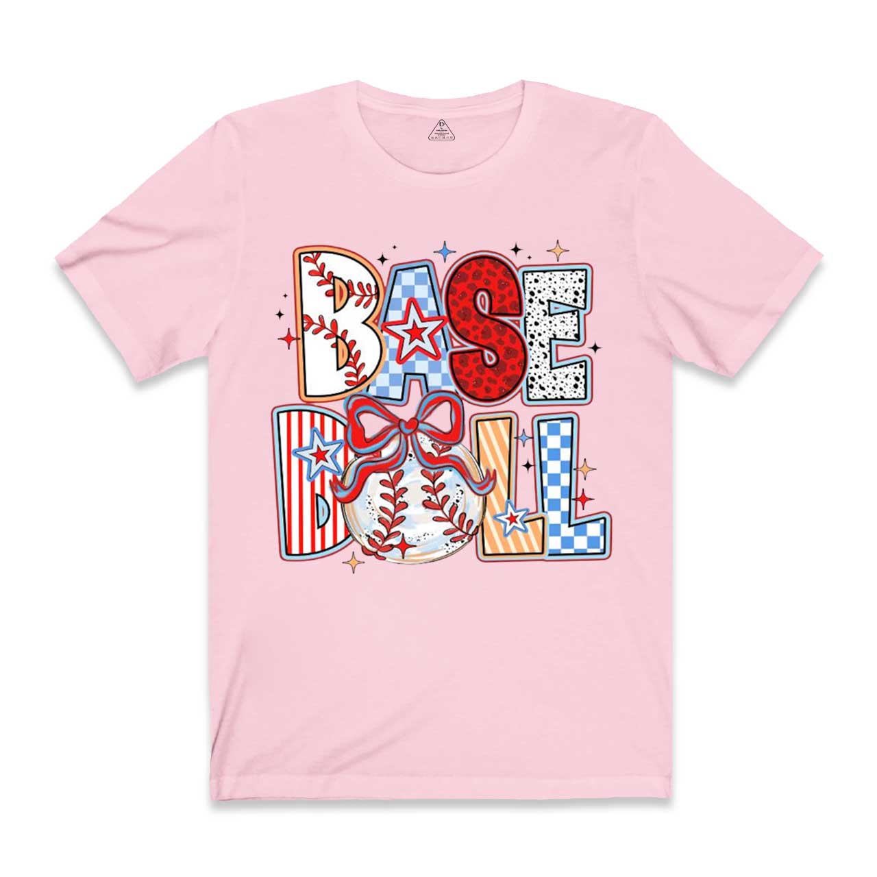 Brushstroke Baseball Mama T-Shirts