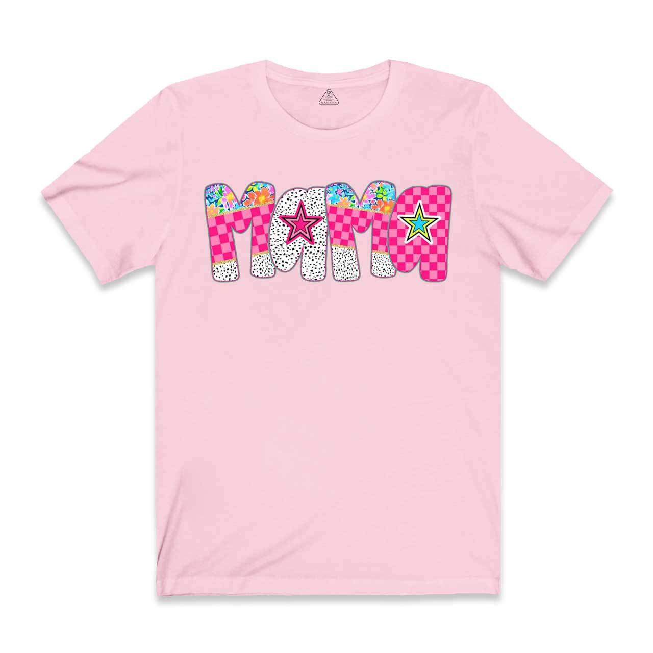 Vibrant And Playful Mama T-Shirts