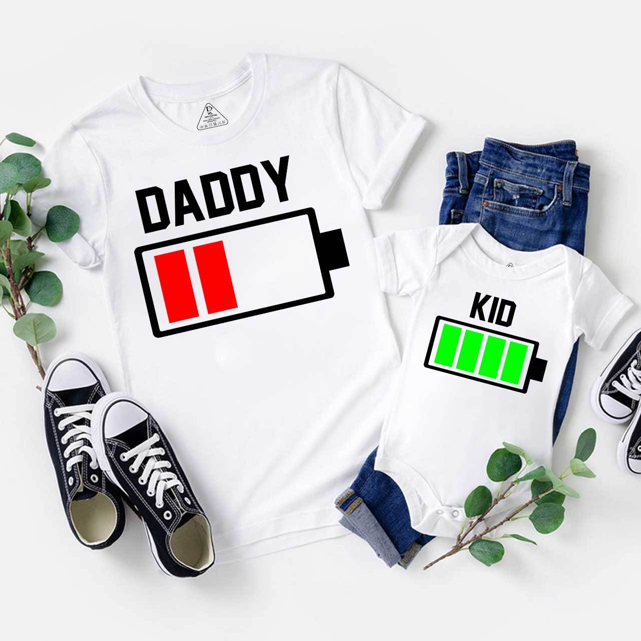 Energy Display Family Matching Tees Beepumpkin