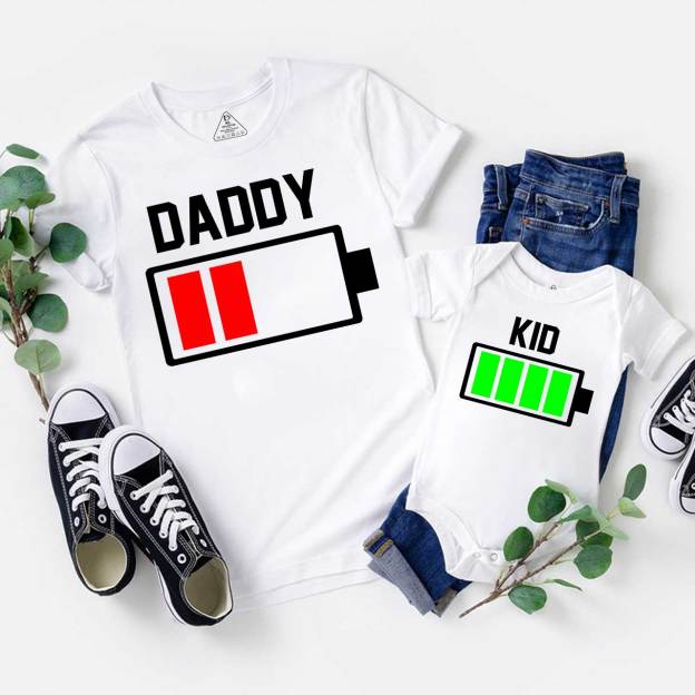 Energy Display Family Matching Tees Beepumpkin