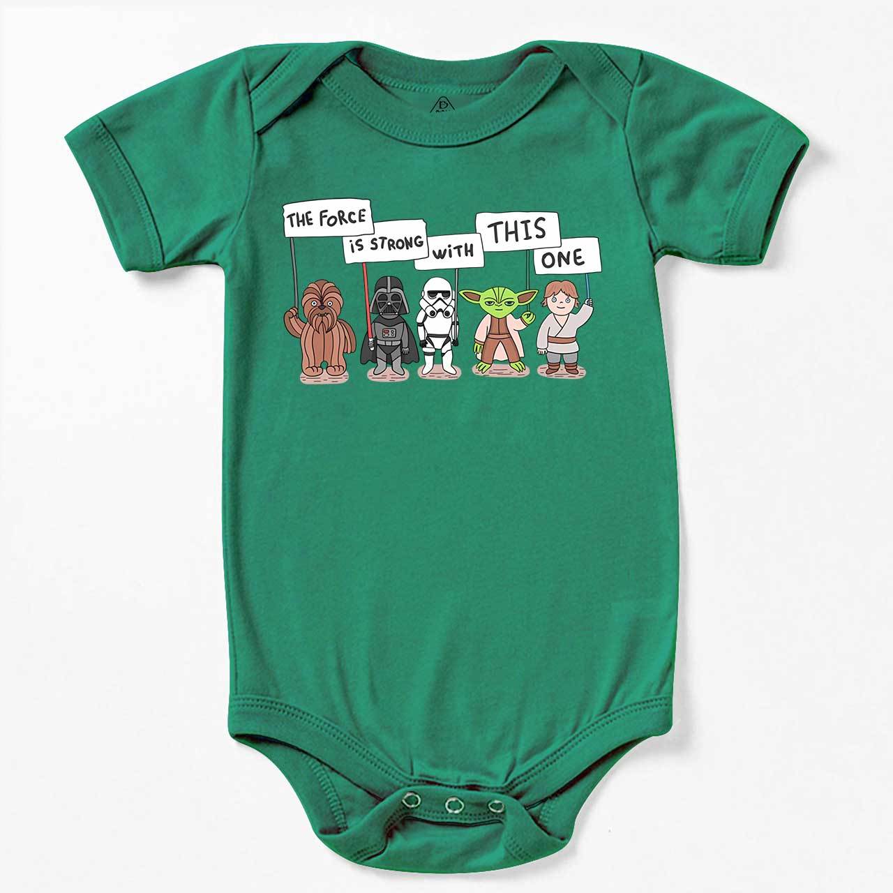 The Force Is Strong With This One Bodysuit Beepumpkin