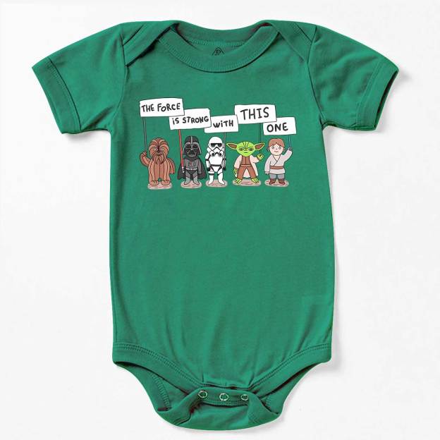 The Force Is Strong With This One Bodysuit Beepumpkin