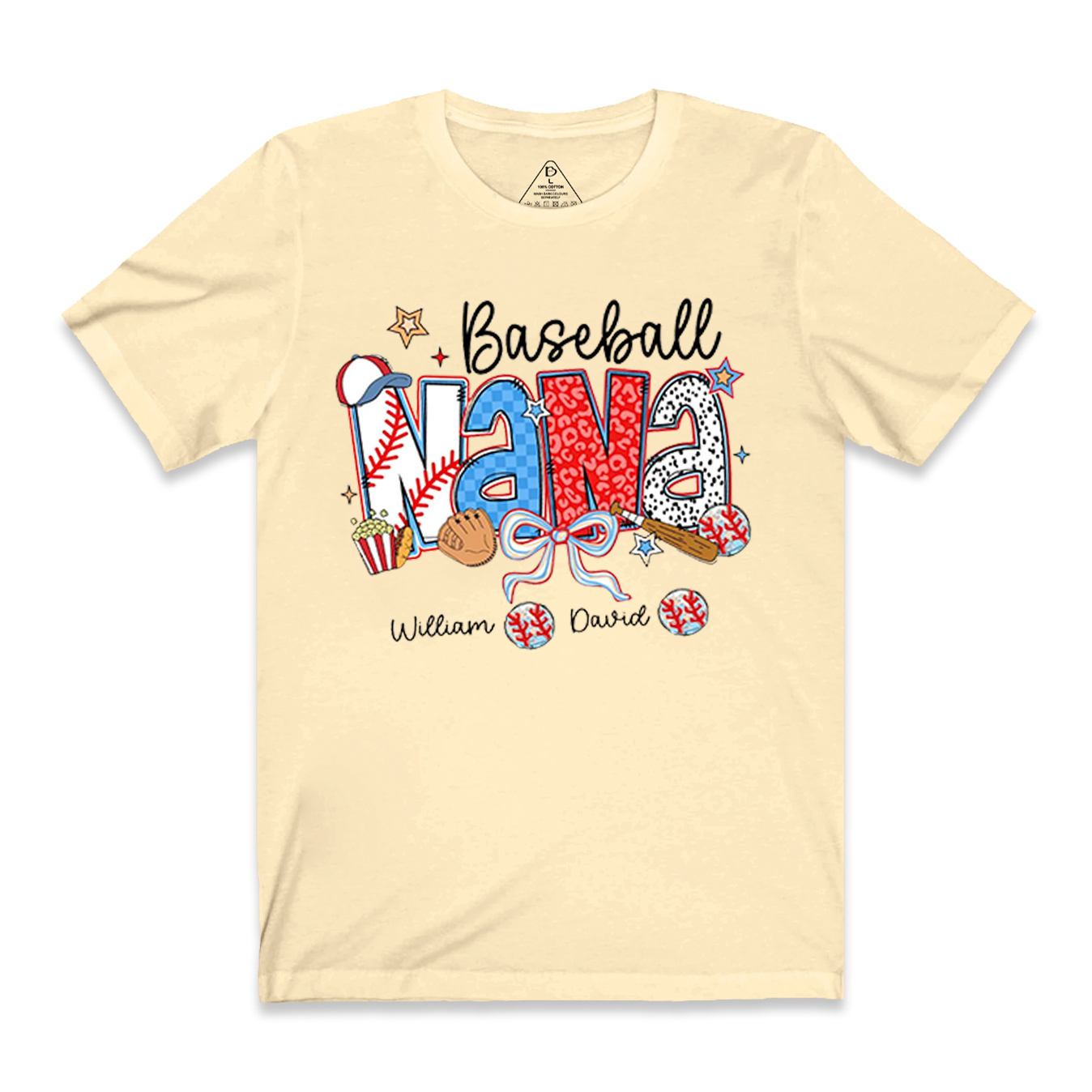 Personalized Baseball Coquette Bow Mama T-Shirts