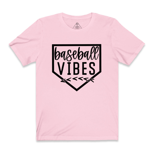 Baseball Vibes Mama T-Shirts