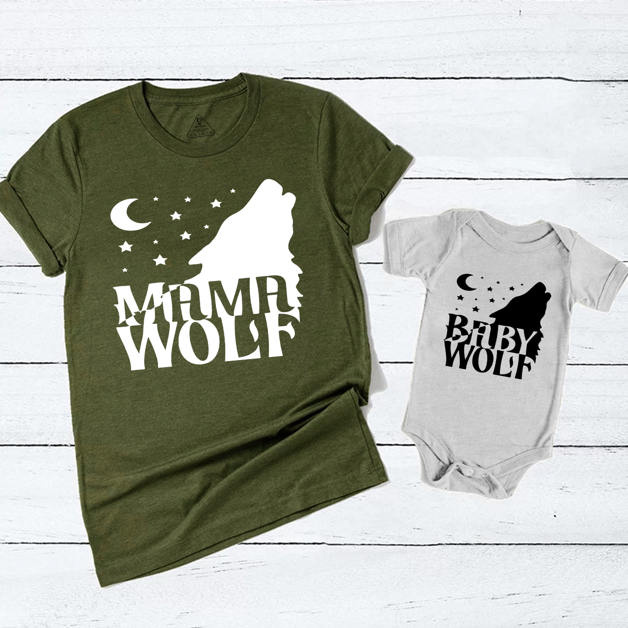 Mama Wolf Mom&Me Shirt