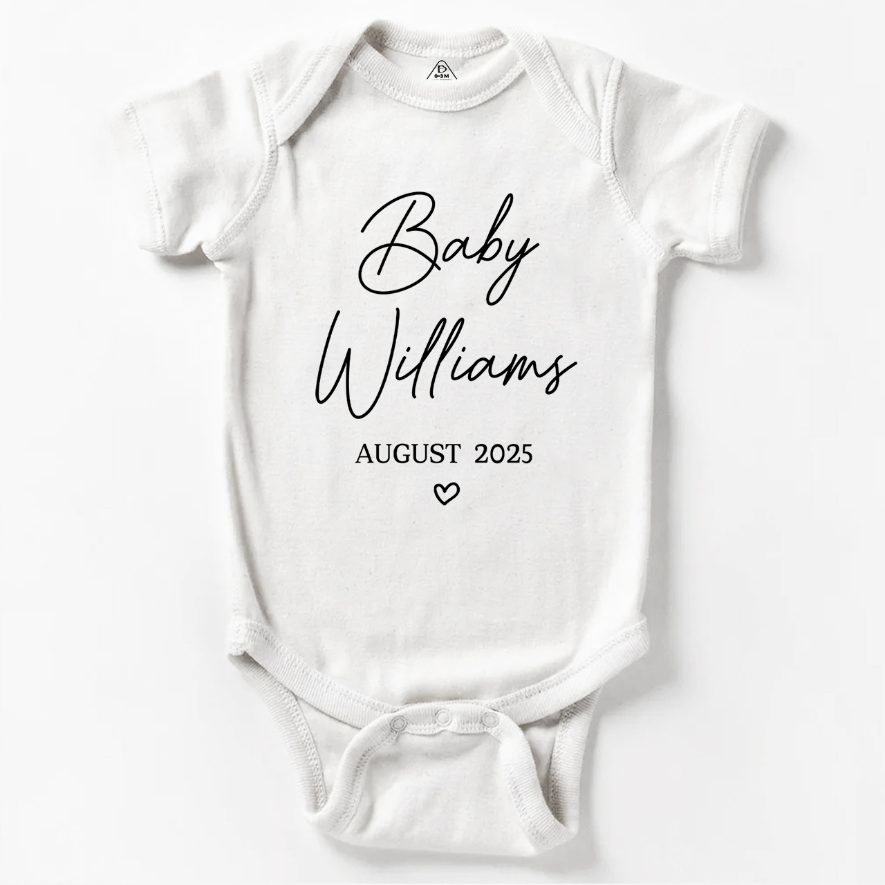 Customized Baby Name and Date of birth Bodysuit For Baby Sale-Beepumpkin™