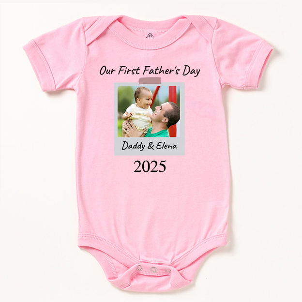 Our First Father's Day 2025 Baby Bodysuit