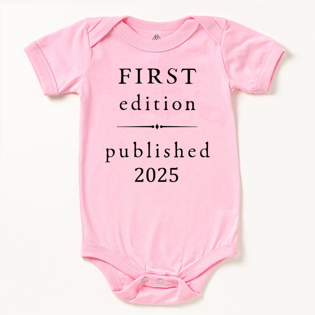 First Edition Published Bodysuit For Baby