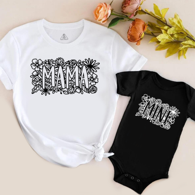 Floral Garden Mom&Me Matching Tees