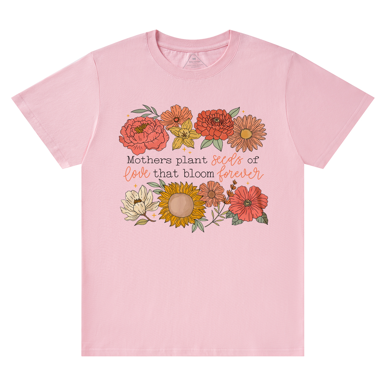Retro Floral Mama T-Shirts
