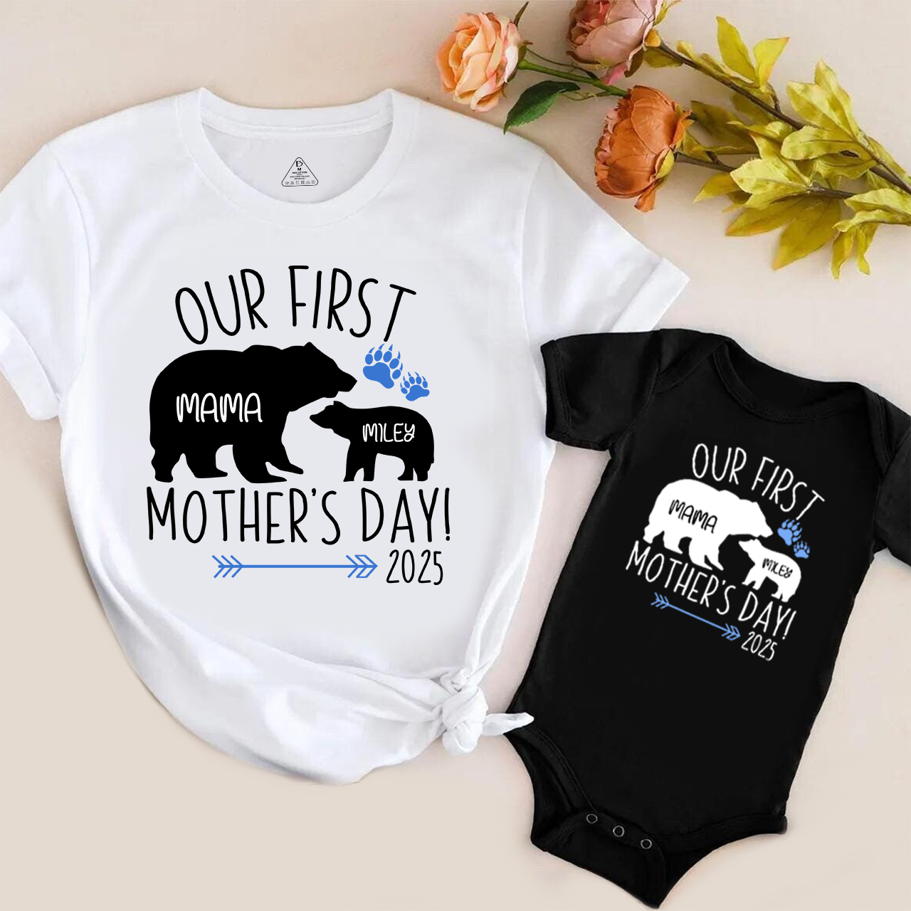 Baby Mom Bear Adult&Kids Shirt