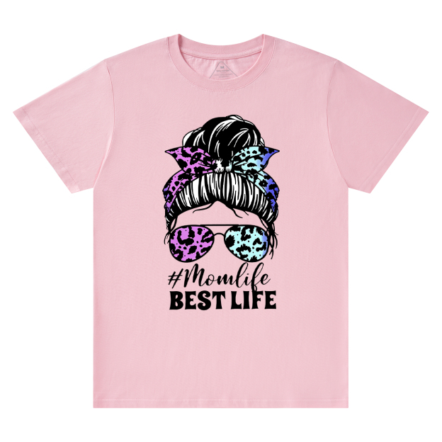 Mom Life Messy Bun Mom Shirt