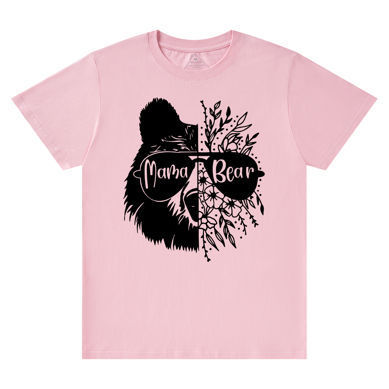 Mama Bear Whit Glasses T-Shirt
