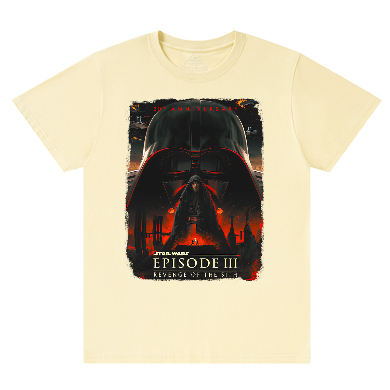 SW Darth Vader Big Face Dad T-shirt
