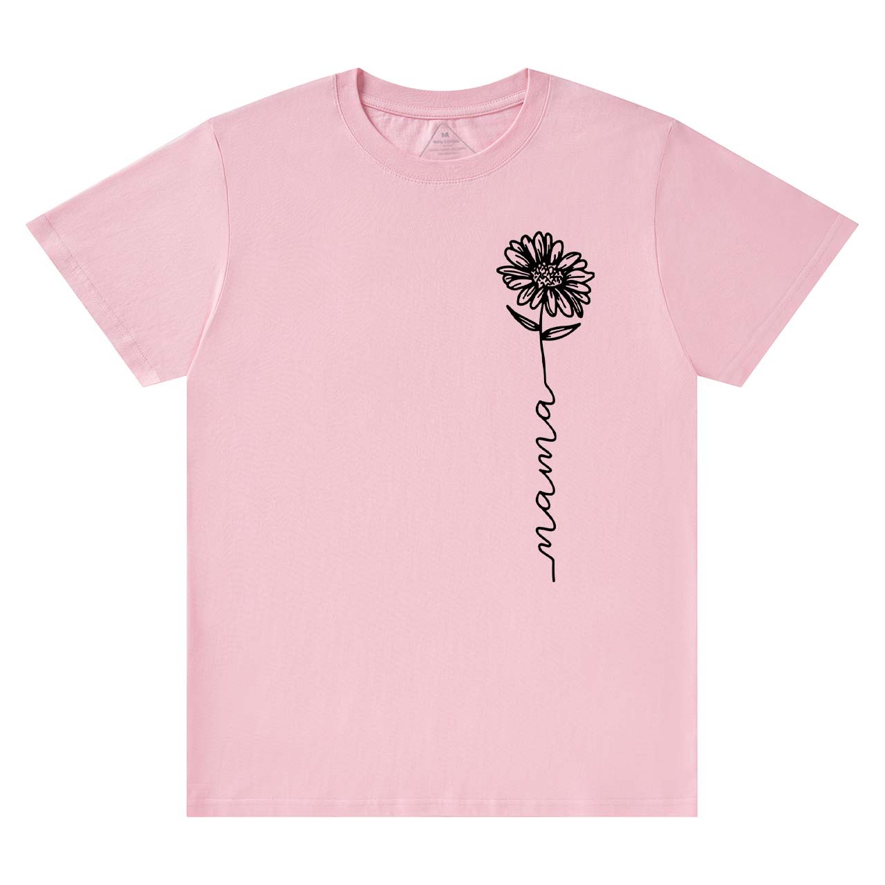 Flower With Mama Retro Gift Shirts