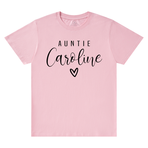 Personalized Aunt name T-Shirts 