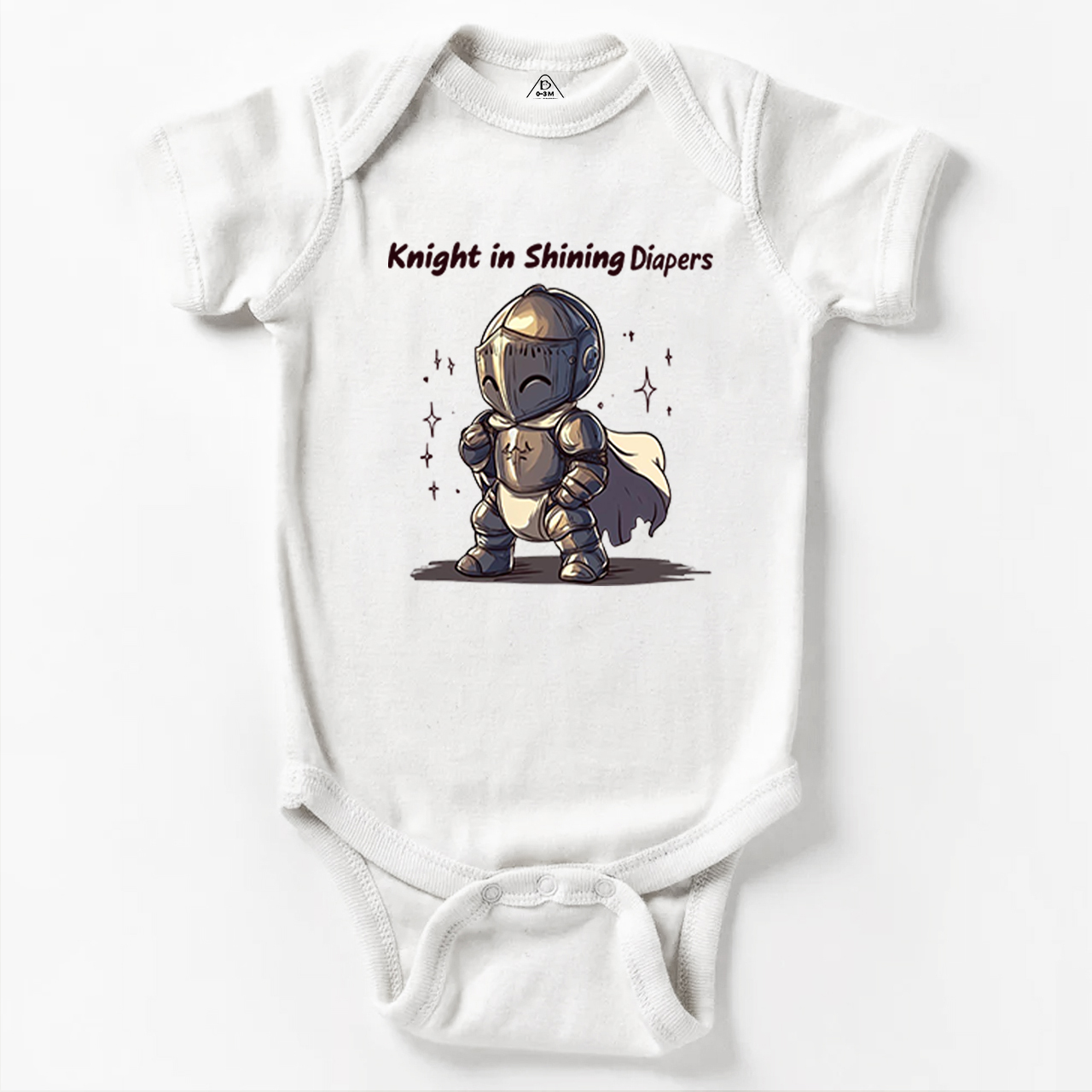 Knight In Shining Diapers Bodysuit Beepumpkin