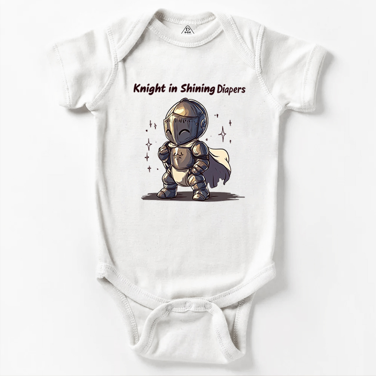 Knight In Shining Diapers Bodysuit Beepumpkin