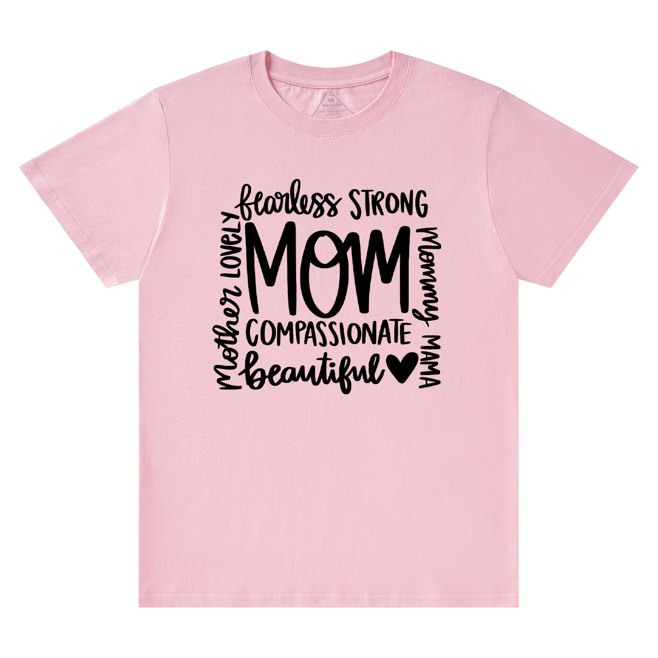 Hand Lettered Mom Quotes Shirt