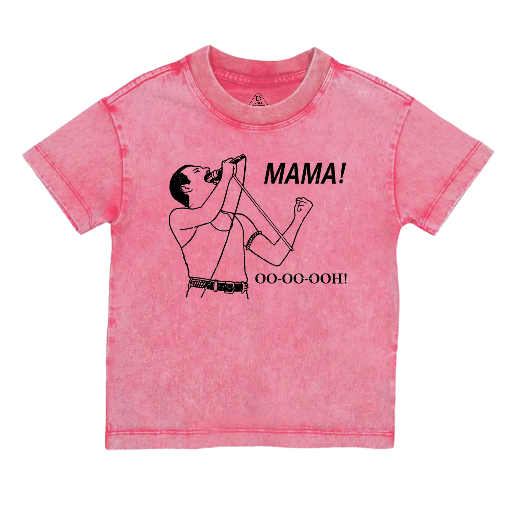 Mama Oo - Oo - Ooh Toddler&Kids Washed Tees