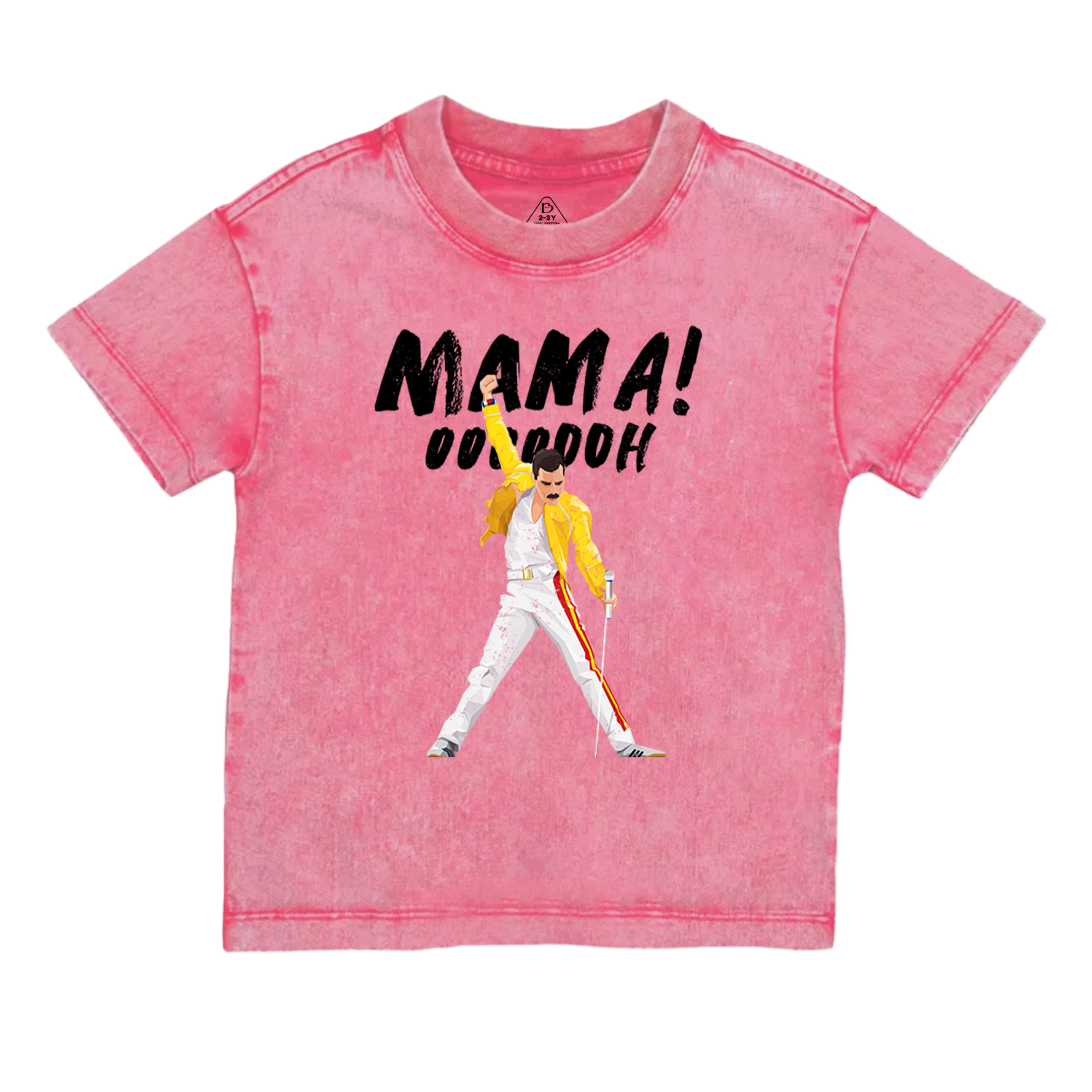 Music Picture Rock Toddler&Kids Washed Tees          