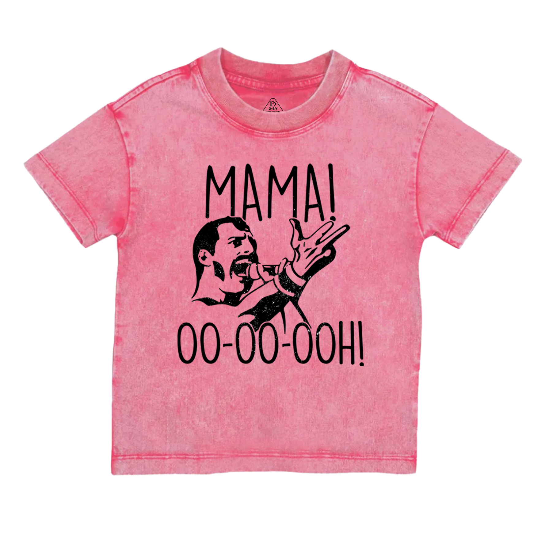 Unique Funny Iyrics Toddler&Kids Washed Tees