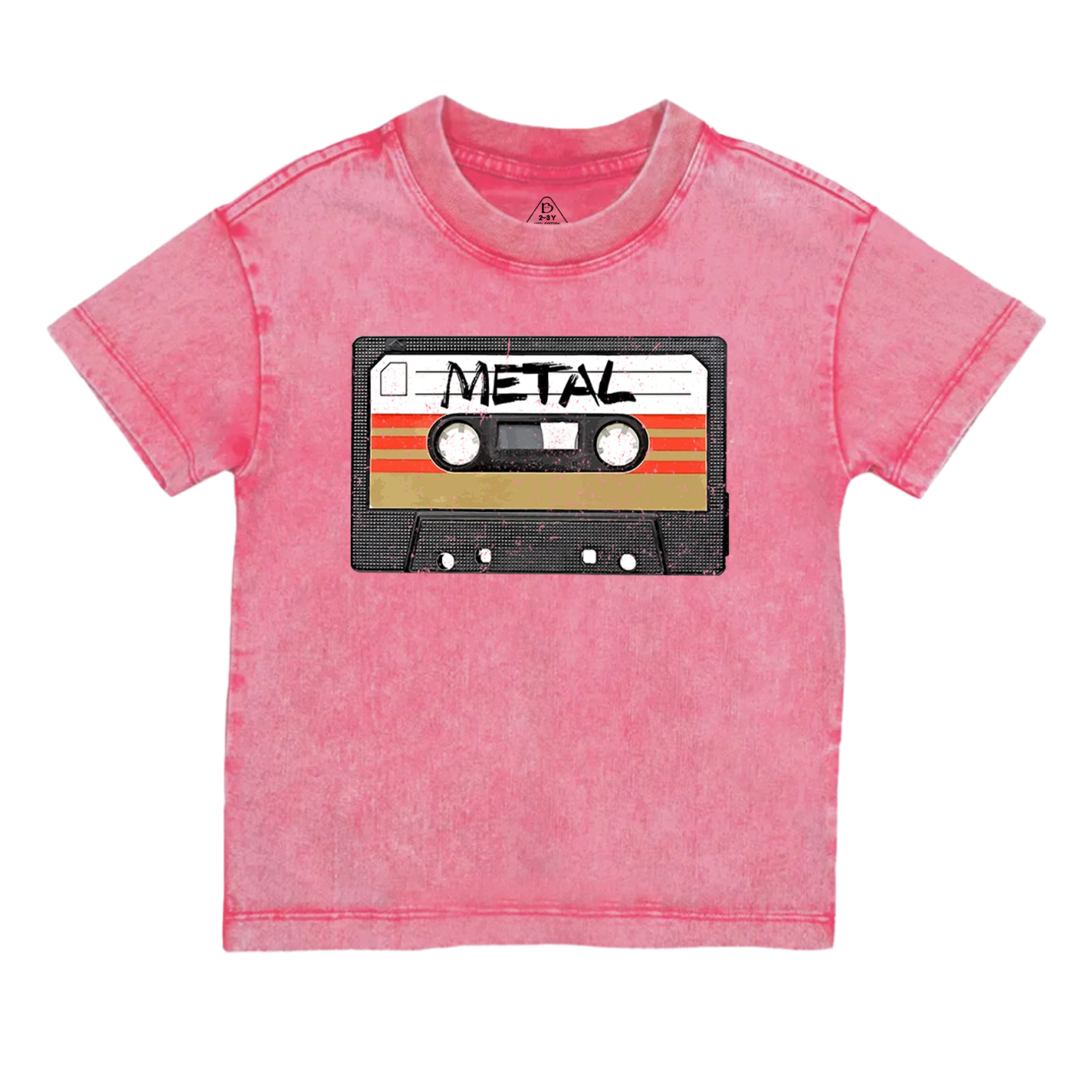 Heavy Metal Music Band Logo Classic Toddler&Kids Washed Tees          