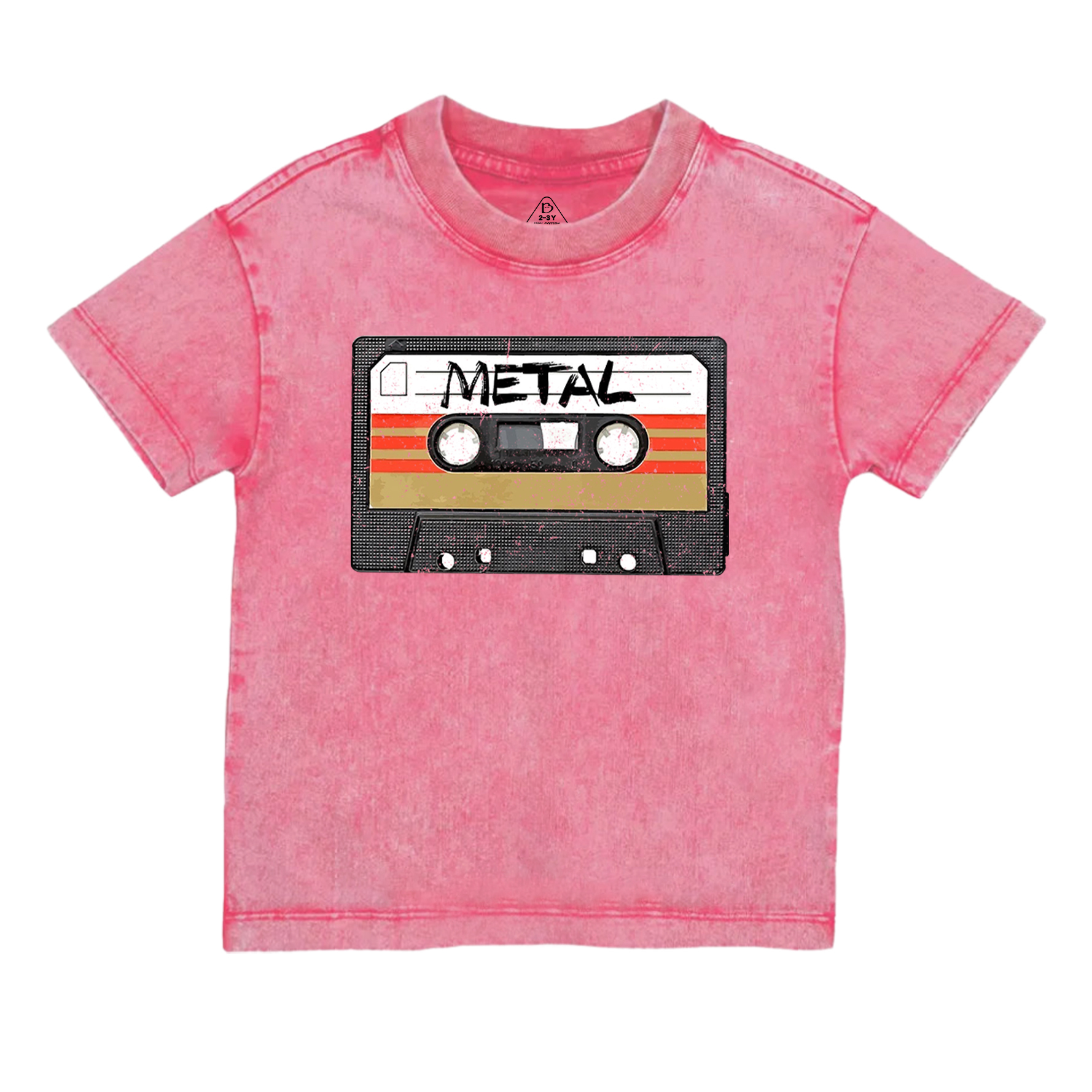 Heavy Metal Music Band Logo Classic Toddler&Kids Washed Tees          