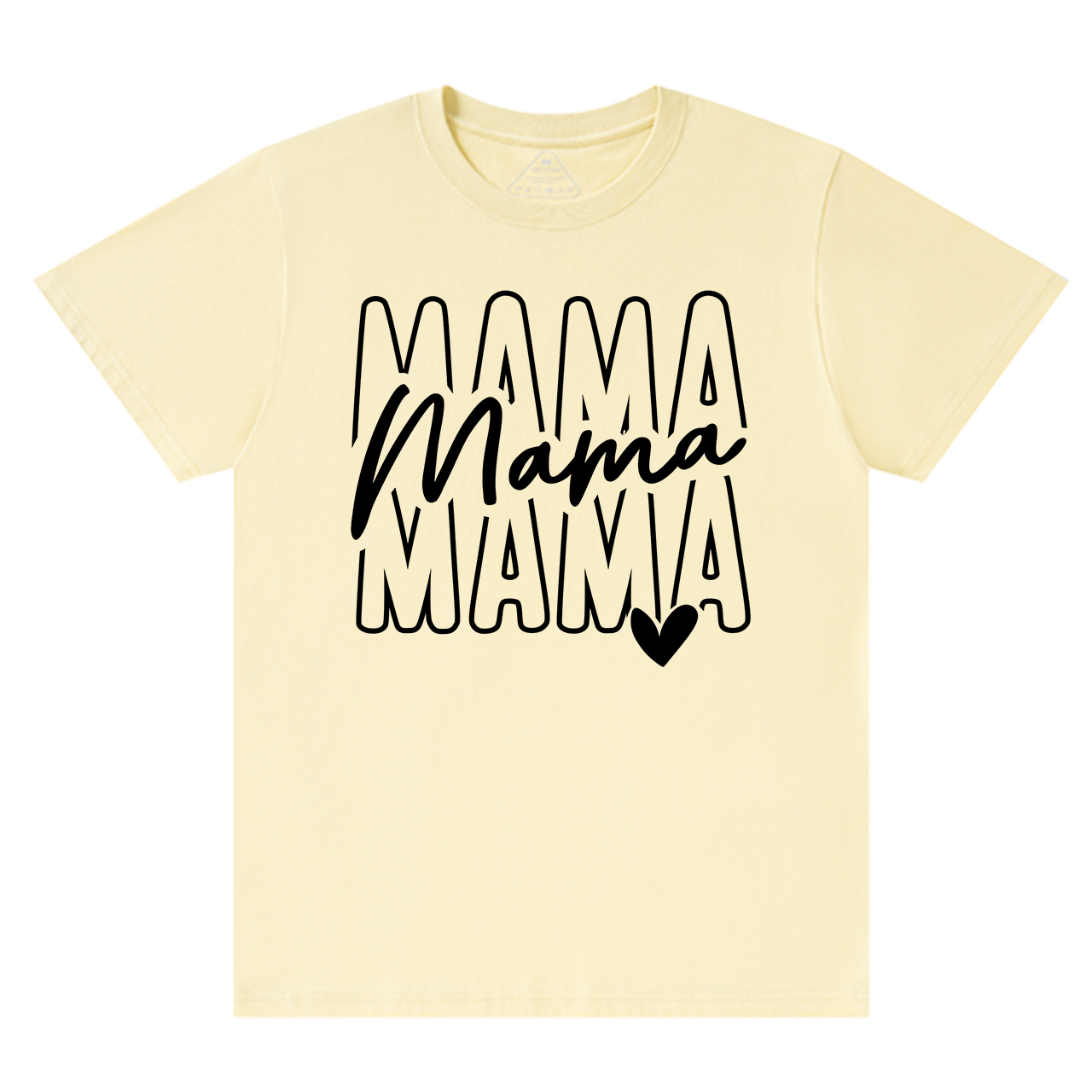 Retro Stacked Mama Shirt